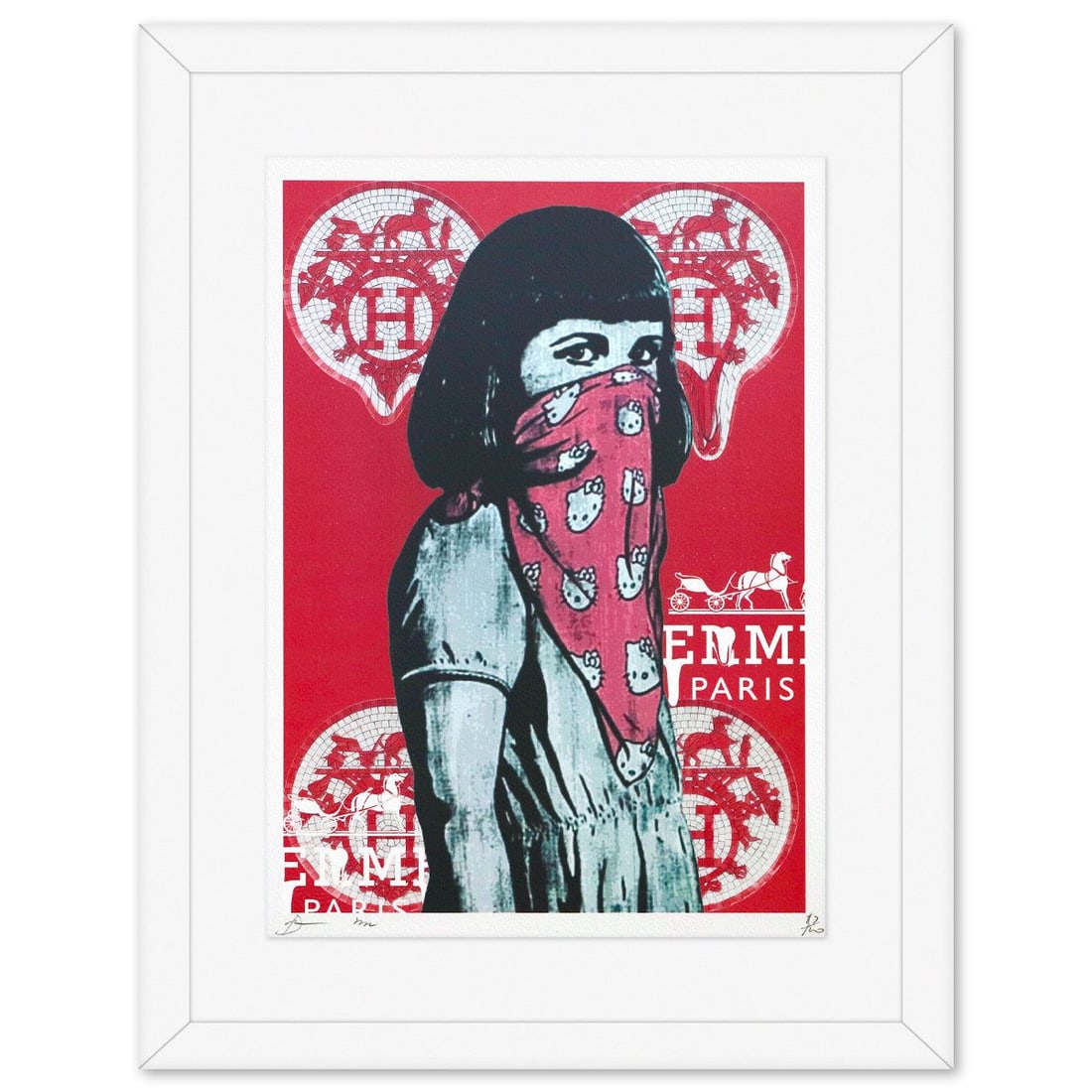 Death NYC- Fine art Print: Artist: Death NYC. Medium: Fine art Print. Size: 17.5" x 12". Measures approx. 24" x 18.5" (framed). Signature: Hand signed and numbered. Certificate of Authenticity: Is included. Additional: Paper: F