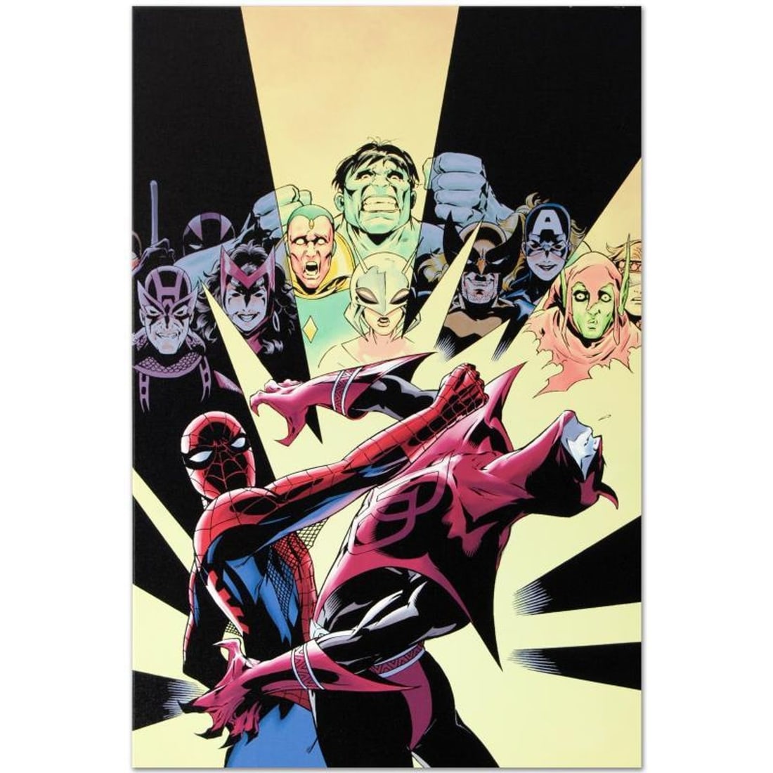 Marvel Comics "Last Hero Standing #3" Numbered Limited Edition Giclee on Canvas by Patrick Olliffe (1 of 1)