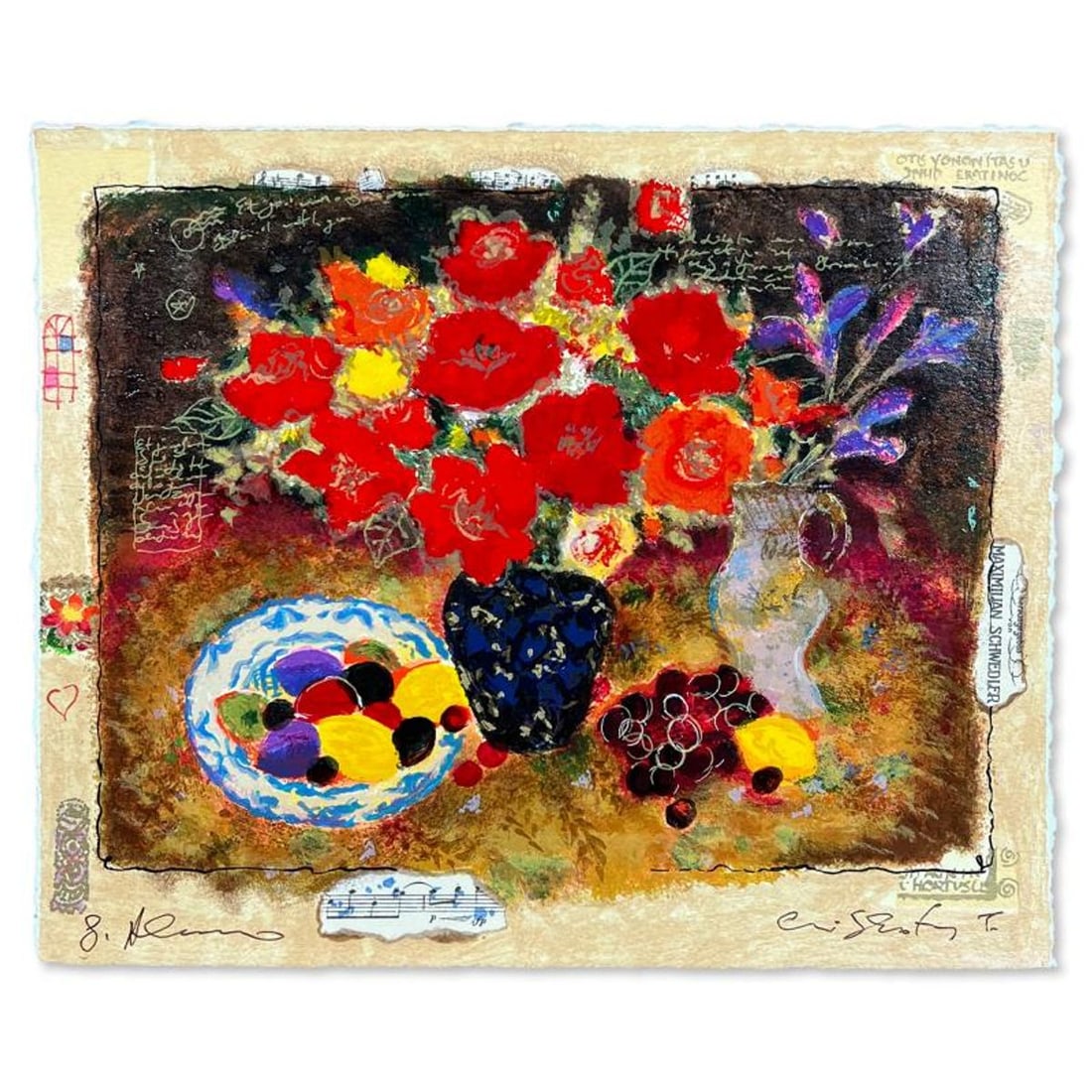 Alexander & Wissotzky, Hand Signed, Numbered Limited Edition with Letter of Authenticity.: This is a limited edition on paper by Alexander & Wissotzky. The piece comes hand signed by the artist, numbered, and with a letter of authenticity. Measures approximately 10" x 12". Reference#: 89675