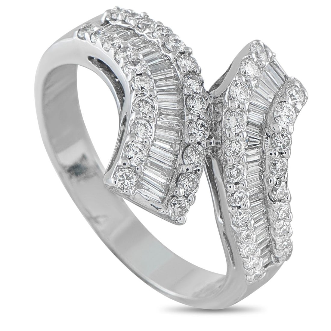 14K WHITE GOLD 1.54CT DIAMOND RING (1 of 4)