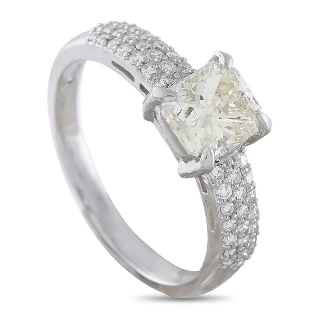 PLATINUM 2.32CT DIAMOND RING (1 of 4)