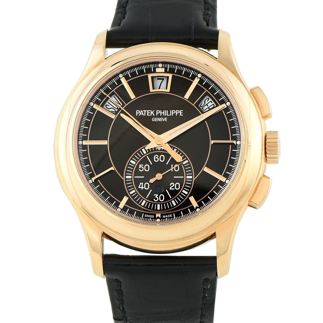 PATEK PHILIPPE ANNUAL CALENDAR CHRONOGRAPH ROSE GOLD WATCH (1 of 5)