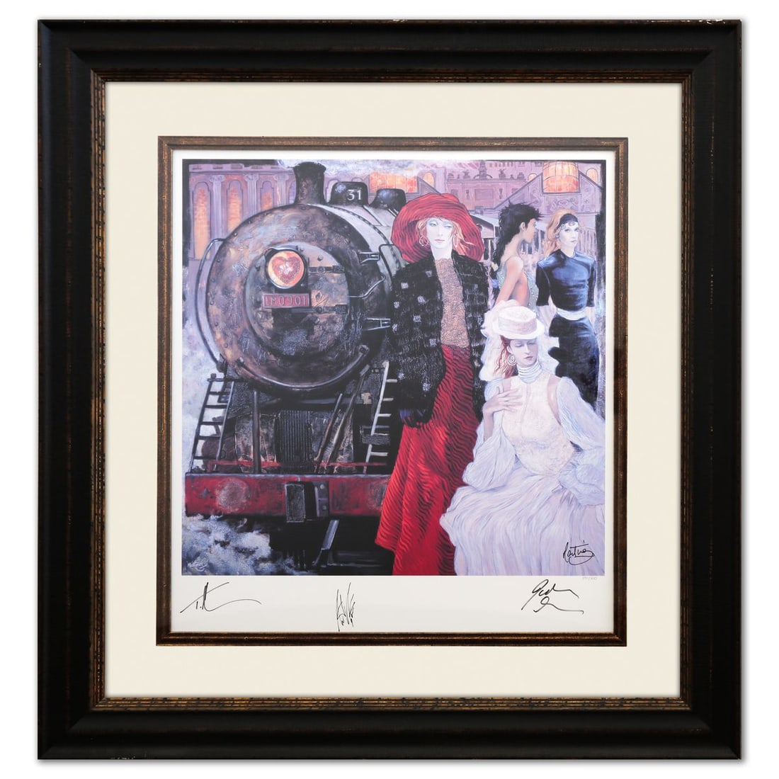 Loppo Martinez- Lithograph "Waiting For Our Children" (1 of 5)