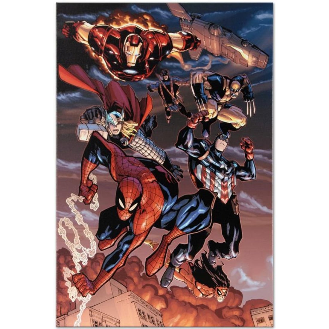 Marvel Comics "Amazing Spider-Man #648" Numbered Limited Edition Giclee on Canvas by Humberto Ramos (1 of 1)
