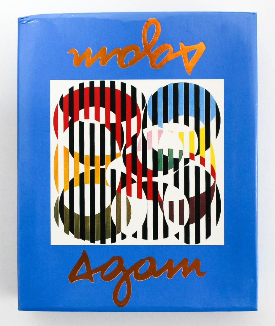 Yaacov Agam- Playing Cards: Artist: Yaacov Agam. Medium: Playing Cards. Additional: Yaacov Agam b.1928 Israeli 2 Packs Sealed Playing Cards in Inner & Outer Box.. Reference#: 11907.