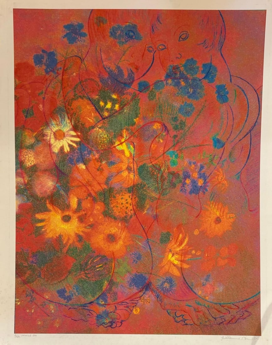 Azoulay- Giclee on paper: Artist: Azoulay. Medium: Giclee on paper. Size: 32" x 40". Signature: Hand Signed and numered. Reference#: 94144.