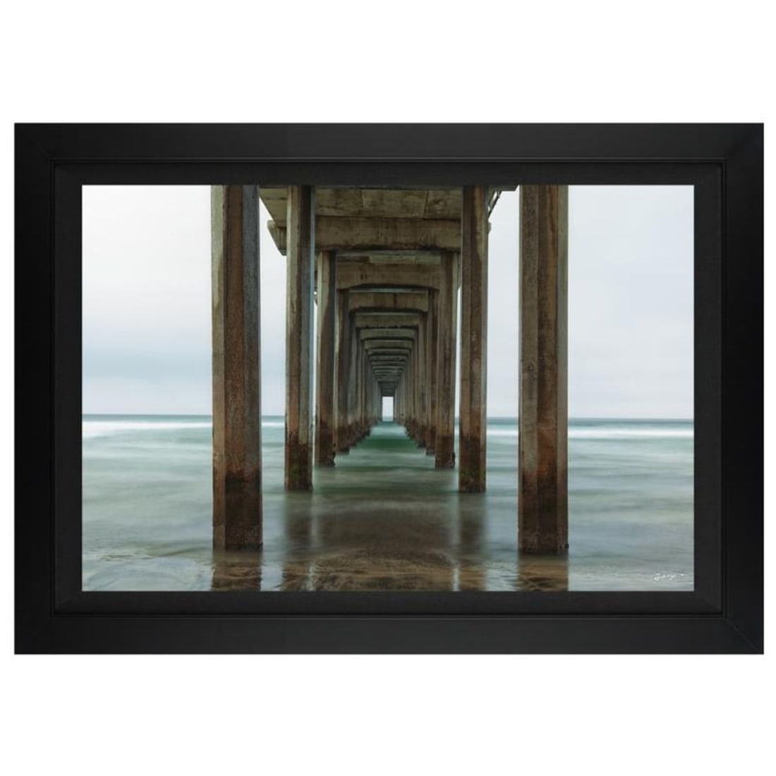 Jongas, "Icy Dreams" Framed Limited Edition on Canvas, Numbered and Hand Signed with Letter of: Icy Dreams is a limited edition giclee on canvas by photographer Jongas, numbered and hand signed by the artist. The piece comes custom framed and includes Letter of Authenticity. Measures