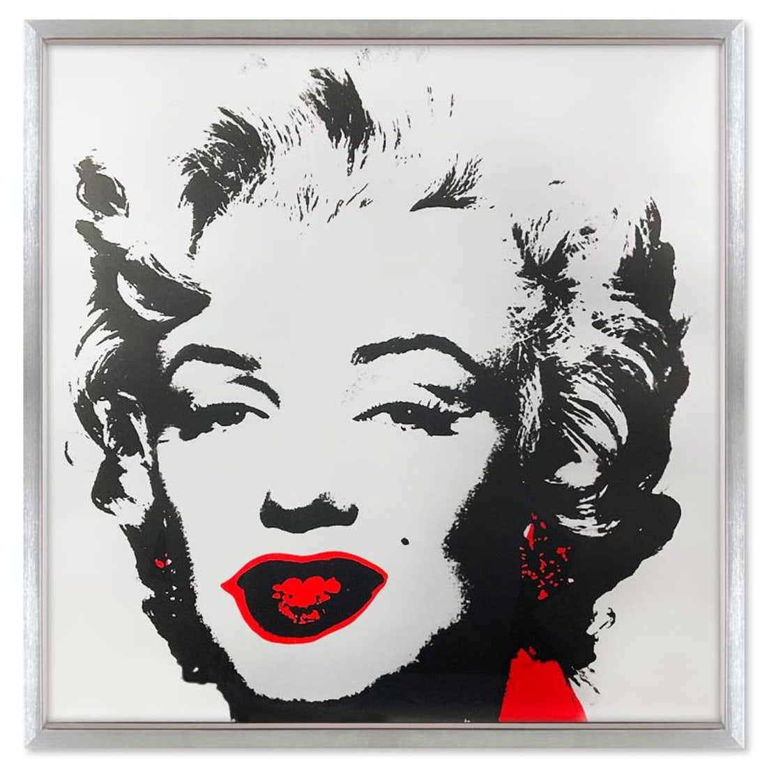 Andy Warhol (1928-1987), "Golden Marilyn" Framed Limited Edition Silkscreen from Sunday B Morning: Golden Marilyn is a limited edition silkscreen on vellum paper features the works of Andy Warhol (1928-1987). This piece was published by from Sunday B Morning and shows this piece is numbered 948/200