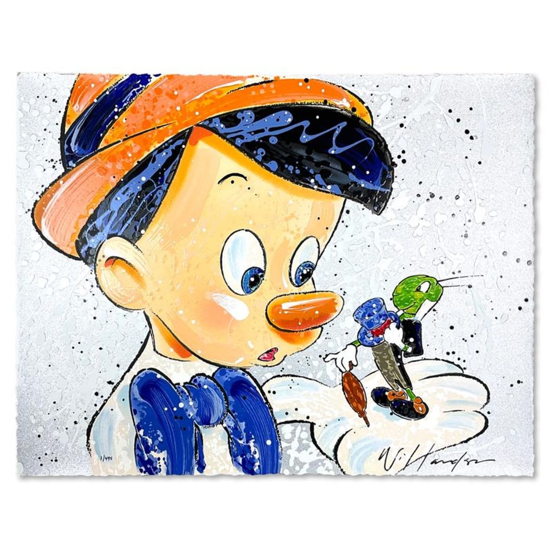 #1 of edition - David Willardson, "Boy Oh Boy Oh Boy" Limited Edition Serigraph, Numbered 1/495 and (1 of 2)