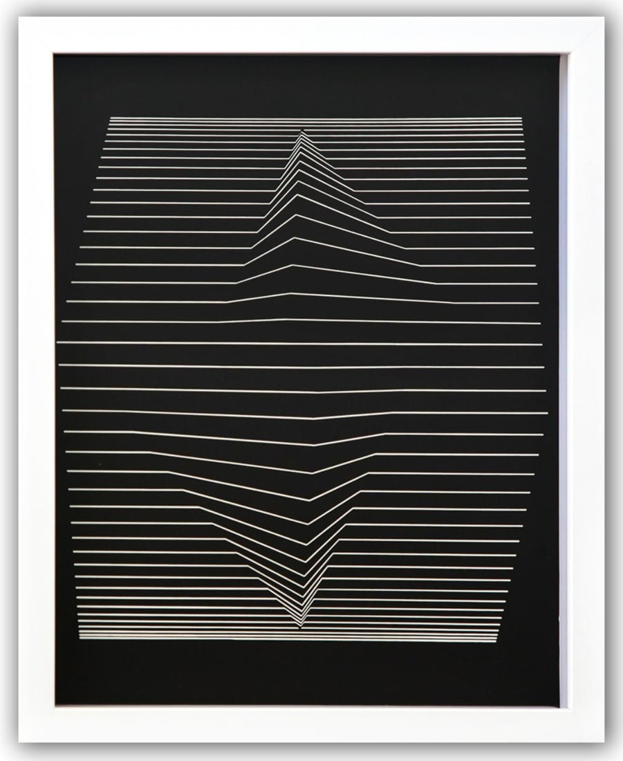 Victor Vasarely- Heliogravure Print "Untitled" (1 of 1)