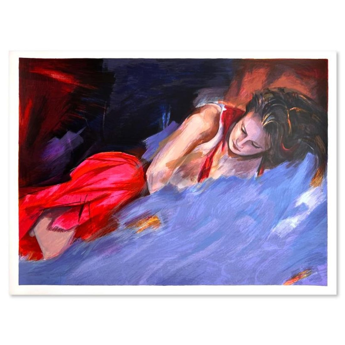 Christine Comyn, Hand Signed, Numbered Limited Edition with Letter of Authenticity.: This is a limited edition on paper by Christine Comyn. The piece comes hand signed by the artist, numbered, and with a letter of authenticity. Measures approximately 22.5" x 30". Reference#: 90233.