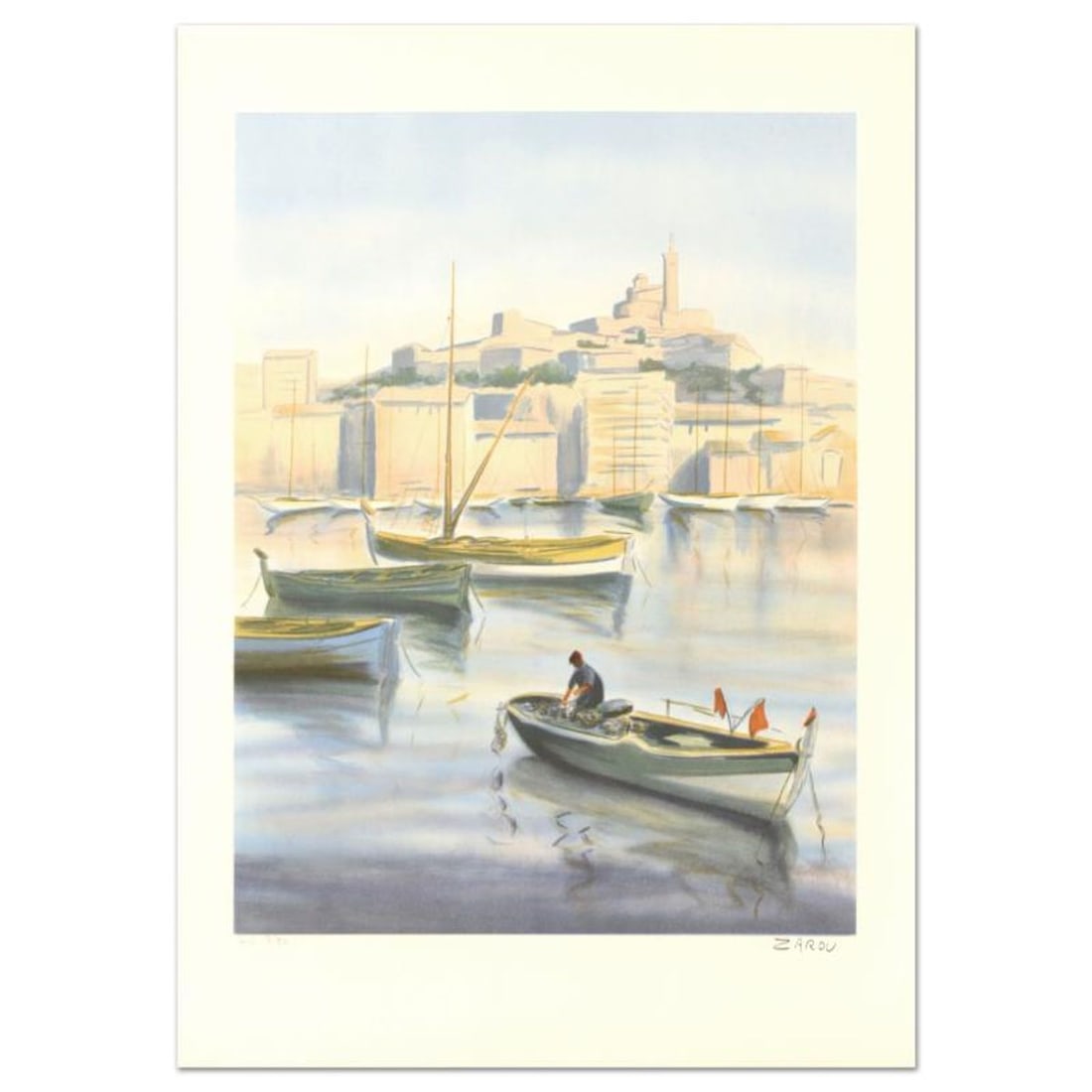 Victor Zarou, "Livraison Gratuite" Limited Edition Lithograph, Numbered and Hand Signed. (1 of 1)