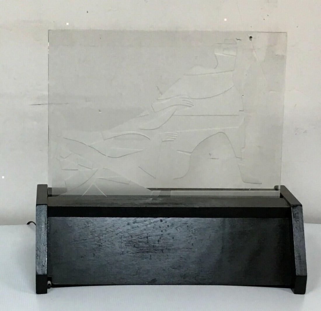 NEAL DOTY- STARFIRE CRYSTAL LUMINAIRE: Artist: NEAL DOTY. Medium: STARFIRE CRYSTAL LUMINAIRE. Measures approx. 15.5" x 11.5" (framed). Reference#: 28304.