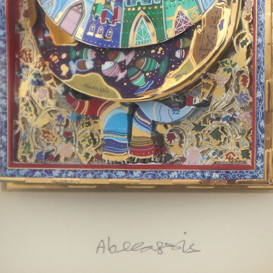 Raphael Abecassis- Original 6-Layer Decoupage - 2