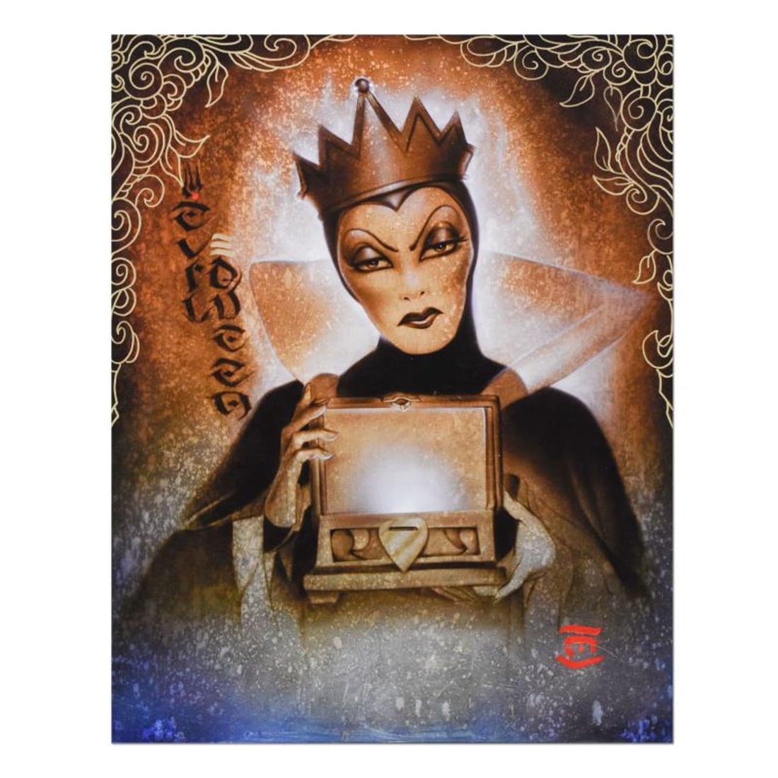 Noah, "Behold Her Heart" Limited Edition on Gallery Wrapped Canvas from Disney Fine Art, Numbered: Behold Her Heart is a limited edition giclee on canvas by Noah, numbered and hand signed by the by the artist. This piece is licensed by Disney Fine Art. This piece comes gallery wrapped. Includes