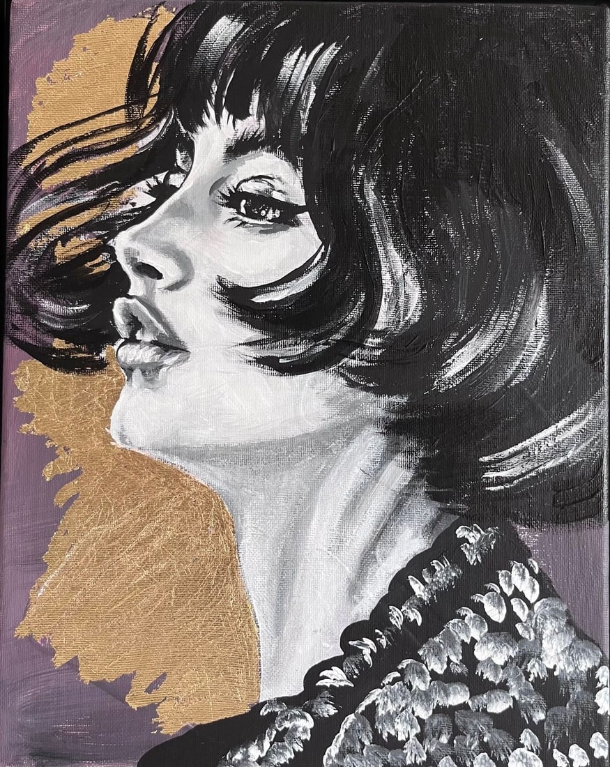 Sylvia Cohen- Original painting on canvas (1 of 1)