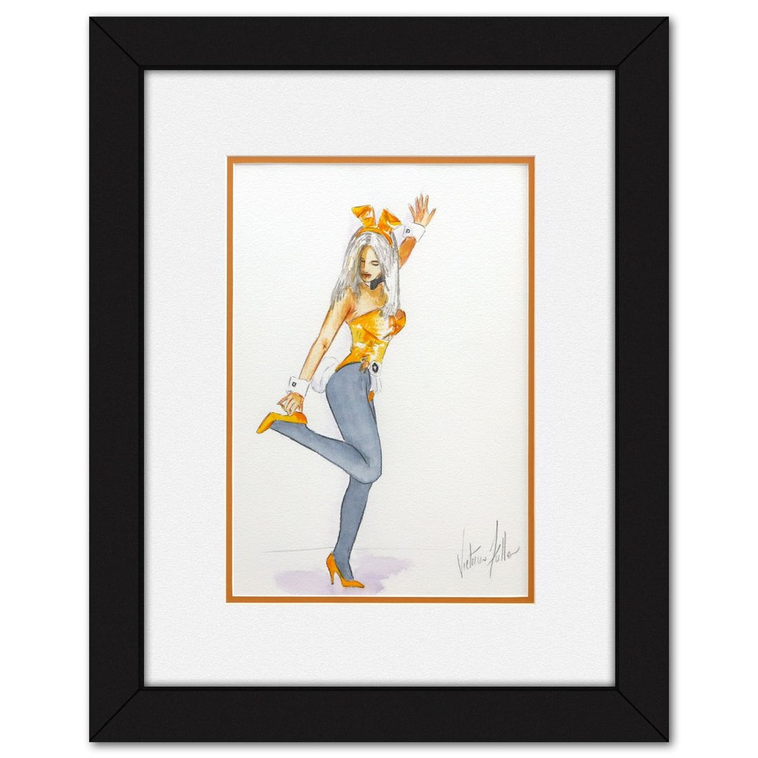 Victoria Fuller- Original Painting "Yellow Shoe" (1 of 3)