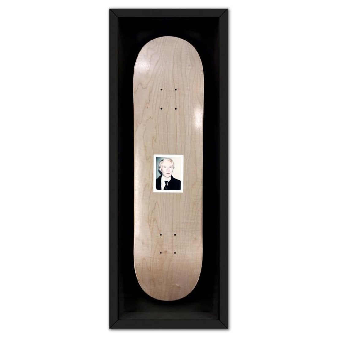 Andy Warhol (1928-1987), "Self-Portrait (Blue)" Framed One-of-a-Kind Unique Edition Skateboard, (1 of 3)