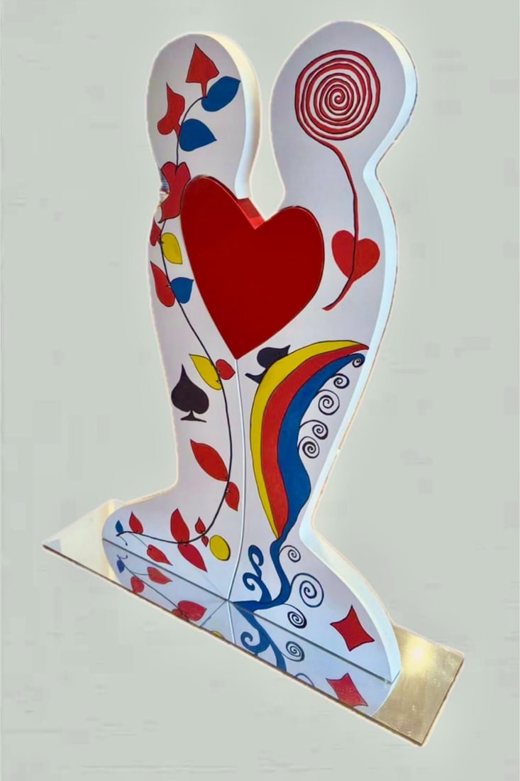 Glettner Steinberg- Original one of a kind hand made sculpture clock: Artist: Glettner Steinberg. Medium: Original one of a kind hand made sculpture clock. Measures approx. 28" x 36" (framed). Reference#: 33373.
