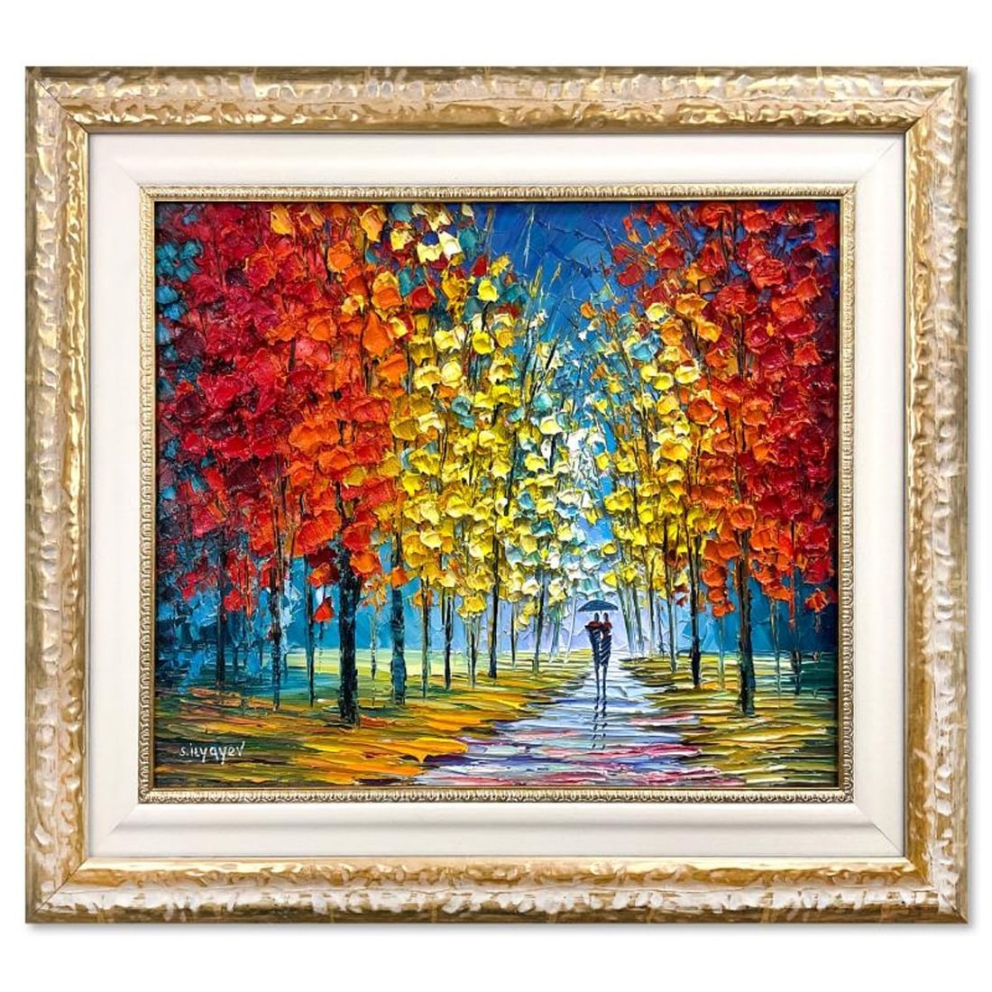 Slava Ilyayev, Framed Original Oil Painting on Canvas, Hand Signed with Letter of Authenticity. (1 of 2)