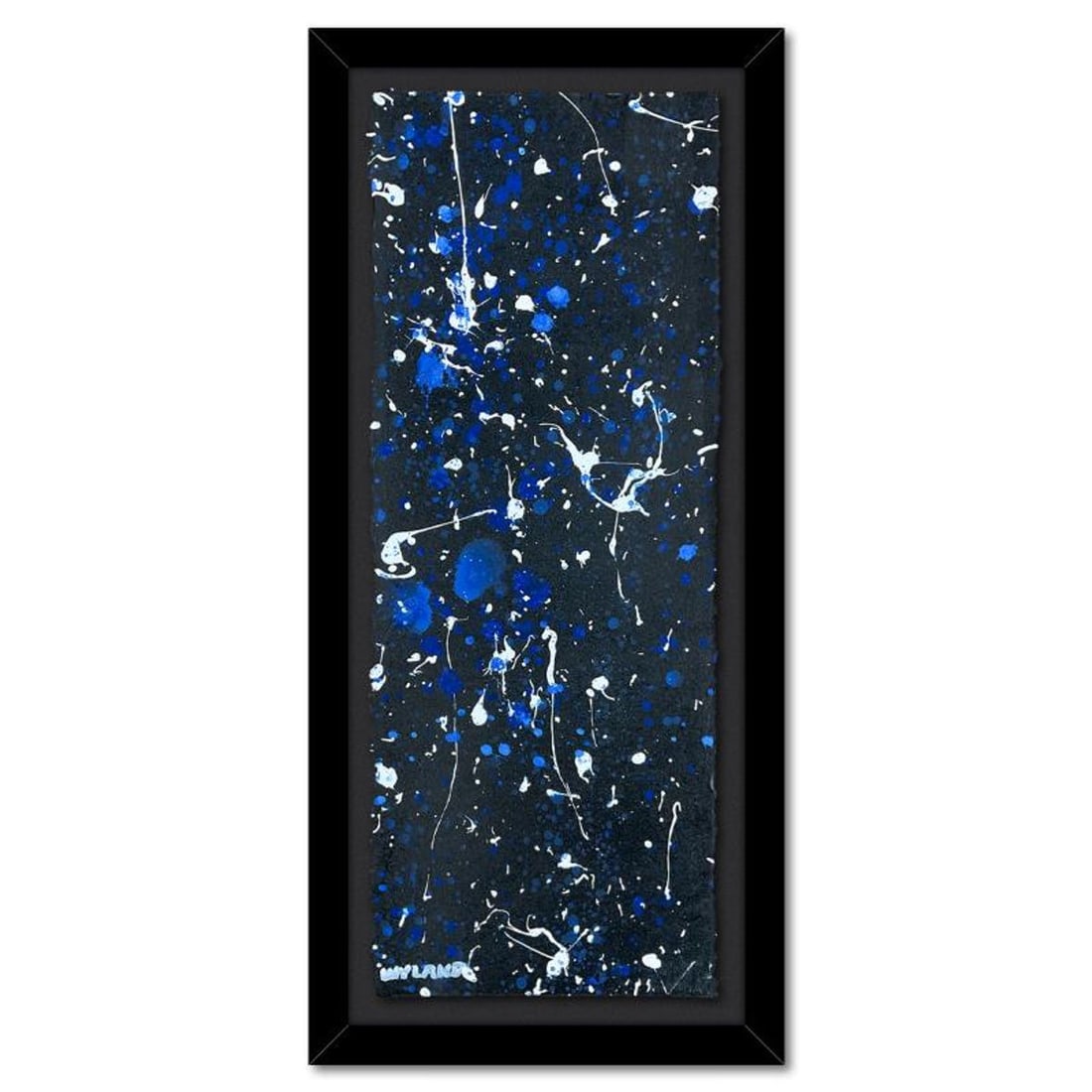 Wyland, Framed Original Painting (36" x 18"), Hand Signed with Letter of Authenticity.: This is an original painting on deckle edge paper by Wyland, hand signed by the artist. This piece comes custom framed. Includes Letter of Authenticity. Measures approx. 36" x 18" (frame), 30" x 12" (