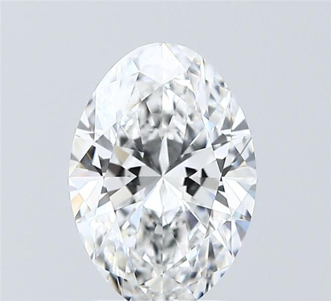 2 ct, Color E/VVS2 IGI Graded Diamond: Lab/Natural Diamond: Carat Weight: 2 Color Grade: E Clarity Grade: VVS2 Model: Oval Fluorescence: N Polish: EXCELLENT Symmetry: EXCELLENT Depth: 62.4 Table: 63 Size: 10.18-7.11-4.44 Certificate Number