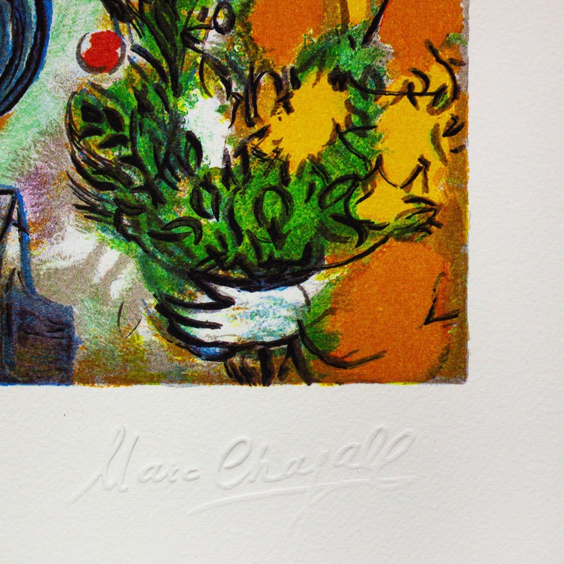 Marc Chagall- Serigraph "L'offrande" - 3