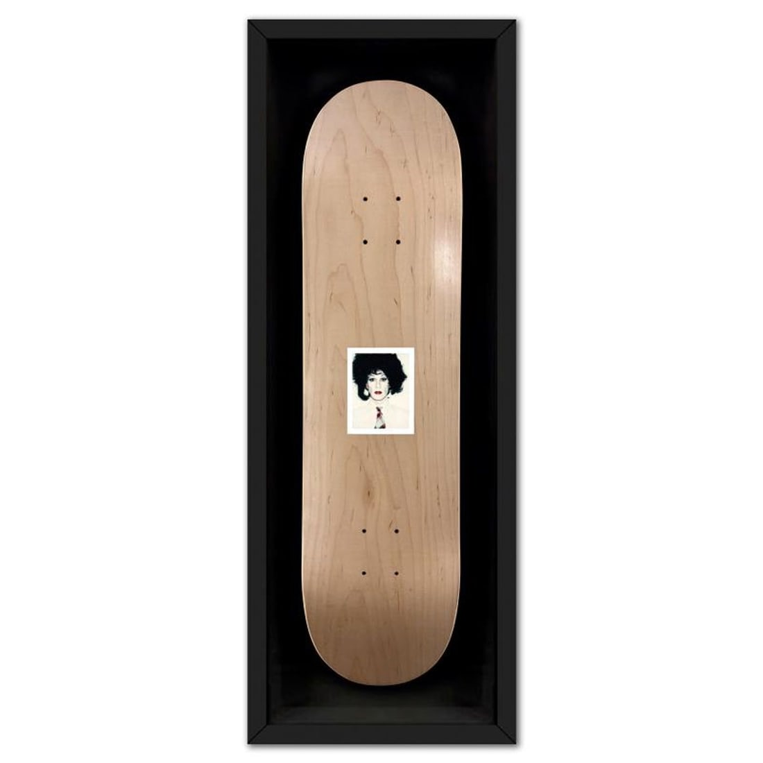 Andy Warhol (1928-1987), "Self-Portrait (Grey)" Framed One-of-a-Kind Unique Edition Skateboard, (1 of 3)