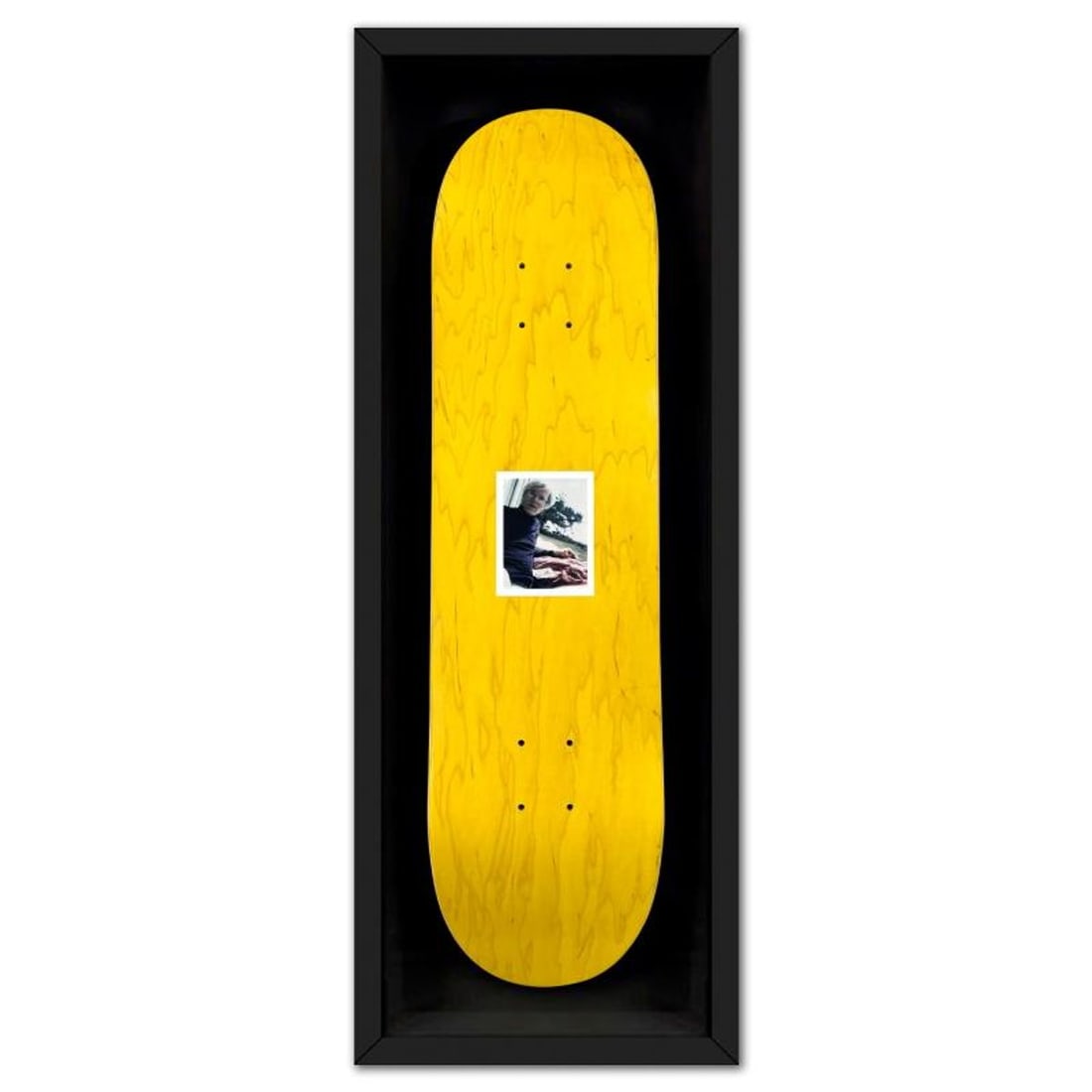 Andy Warhol (1928-1987), "Self-Portrait (Yellow)" Framed One-of-a-Kind Unique Edition Skateboard, (1 of 3)