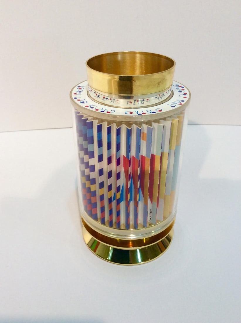 Yaacov Agam- Kiddush Cup - 4