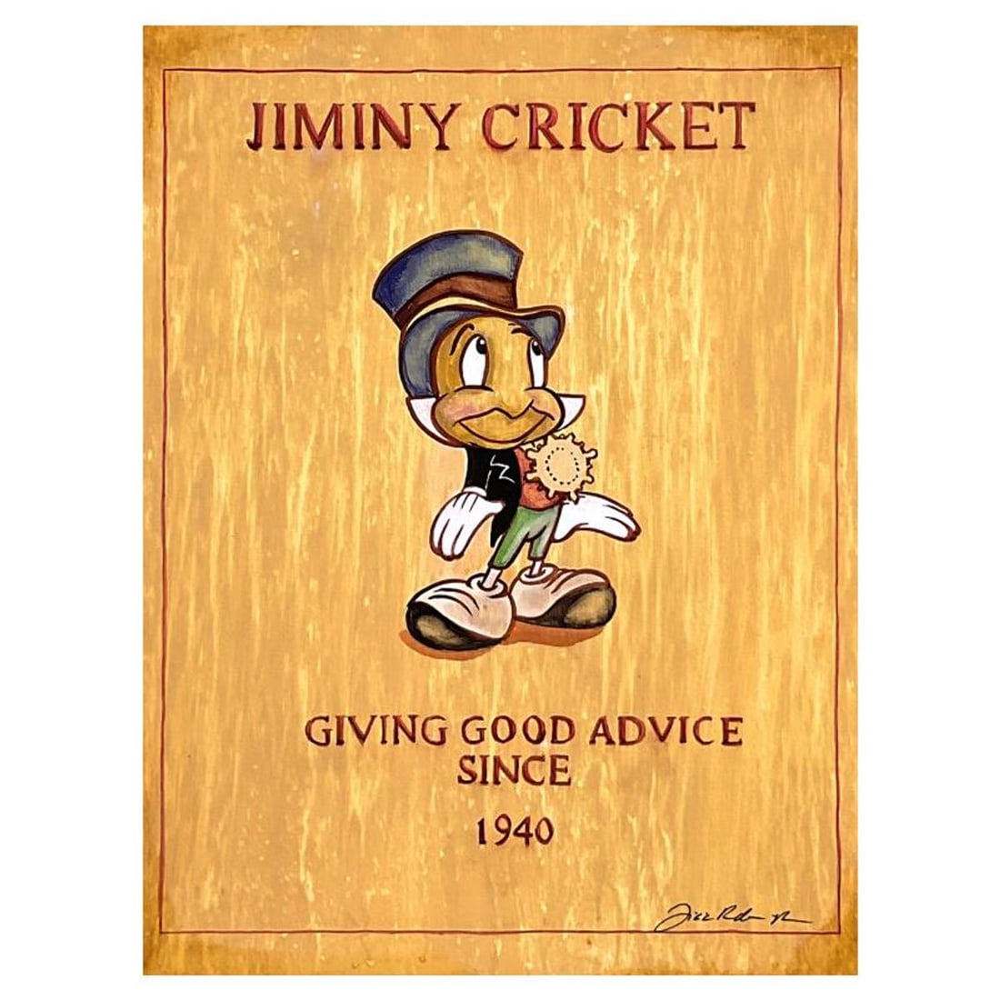 Tricia Buchanan-Benson, "Giving Good Advice" Limited Edition on Canvas from Disney Fine Art,: Giving Good Advice is a limited edition giclee on canvas by Tricia Buchanan-Benson, numbered and hand signed by the artist. This piece is licensed by Disney Fine Art. Includes Letter of Authenticity. 