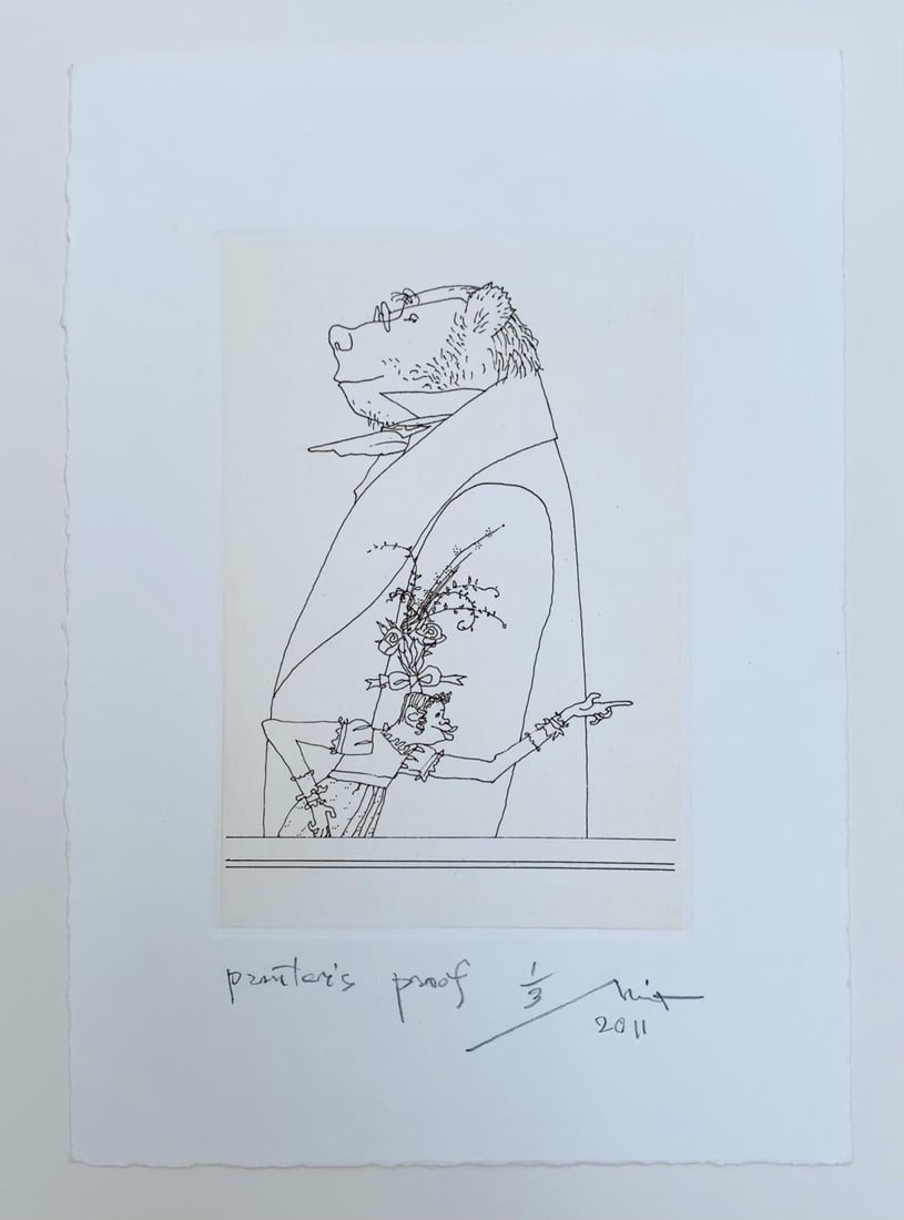 Mikhail Maofis (Mayofis)- Etching on paper (1 of 1)