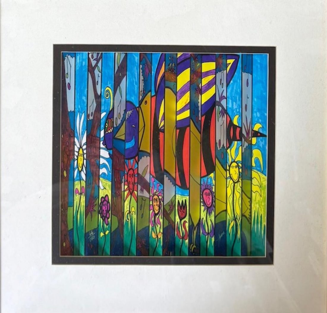 Steven Sherem - 3D Art: Artist: Steven Sherem . Medium: 3D Art. Measures approx. 20" x 20" (framed). Reference#: 33530.