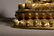 Large Chinese Qing Dynasty Gilt Bronze Figure of Buddha - 5