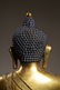 Large Chinese Qing Dynasty Gilt Bronze Figure of Buddha - 6
