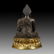 Large Chinese Qing Dynasty Gilt Bronze Figure of Buddha - 2