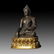 Large Chinese Qing Dynasty Gilt Bronze Figure of Buddha - 4