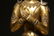 LARGE GILT BRONZE SEATED FIGURE - 2