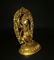 Sino-Tibetan Gilt Bronze Figure Buddha - 2