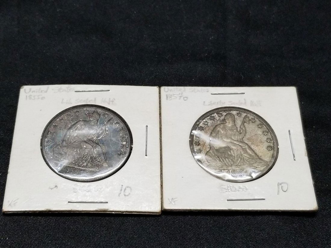 Early American silver coins (1 of 2)