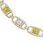 20 CTW SI/I Fancy Yellow And White Diamond Necklace 18K
