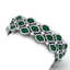 47.84 CTW Royalty Emerald & VS Diamond Bracelet 18K - 2