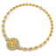 72.38 CTW Royalty Canary Citrine & VS Diamond Necklace - 3