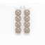 6.01 CTW Cushion Diamond Designer Earrings 18K Rose