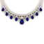 56.94 CTW Royalty Sapphire & VS Diamond Necklace 18K