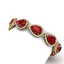 28.31 CTW Royalty Ruby & VS Diamond Bracelet 18K Yellow - 2