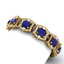 43.87 CTW Royalty Sapphire & VS Diamond Bracelet 18K - 2