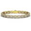 16.72 CTW Emerald Cut Diamond Designer Bracelet 18K