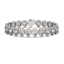 18.55 CTW Pear Diamond Designer Bracelet 18K White Gold