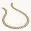 42.56 CTW Oval Diamond Designer Necklace 18K Yellow - 2